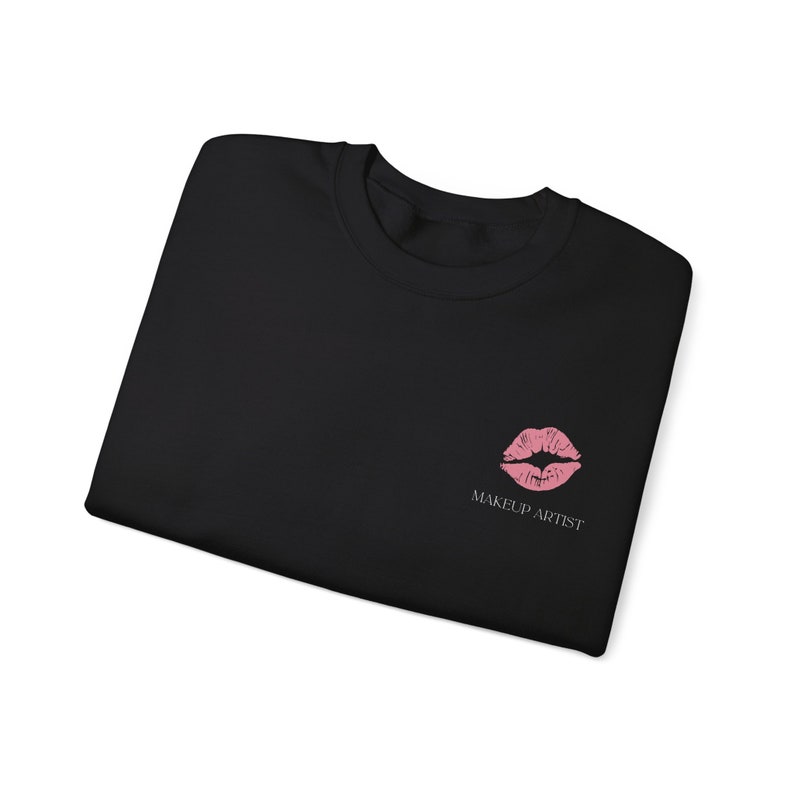 Sweatshirt artiste maquilleur Chemise MUA Chemise esthéticienne Cadeau esthéticienne Cadeau maquilleur Cadeau Chemise diplômé en cosmétologie Chemise artiste maquilleuse Maquillage T image 4