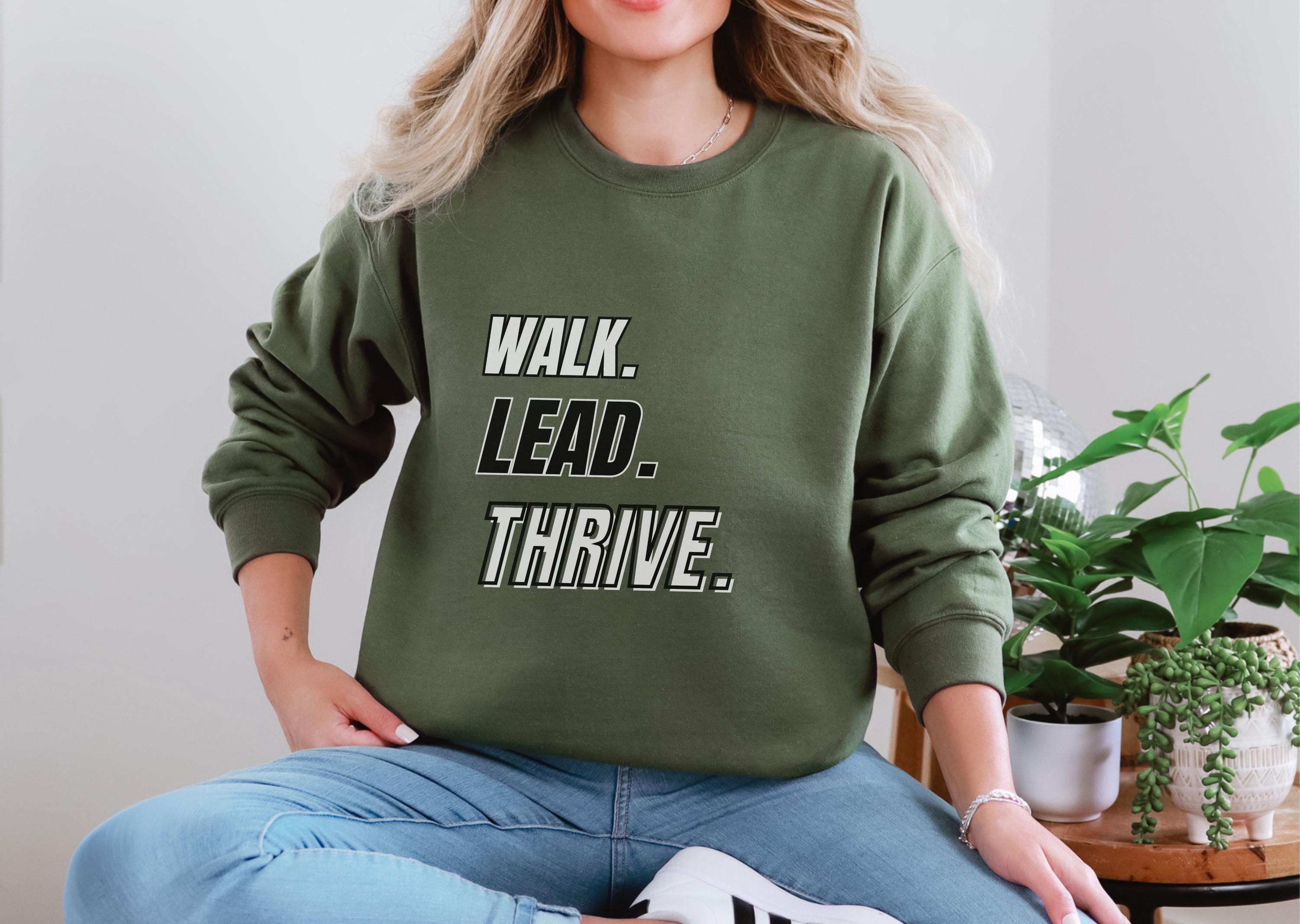 Walking Sweatshirt Dog Walker Trainer Training Shirt Sitter Gift Leader of the Pack Animal Rescue Pet Walk Life Leader Run Relay Awareness