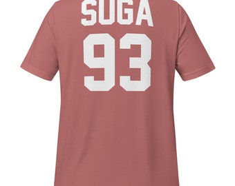BTS SUGA 93 • Bias T-shirt • Birth Year Jersey - Etsy