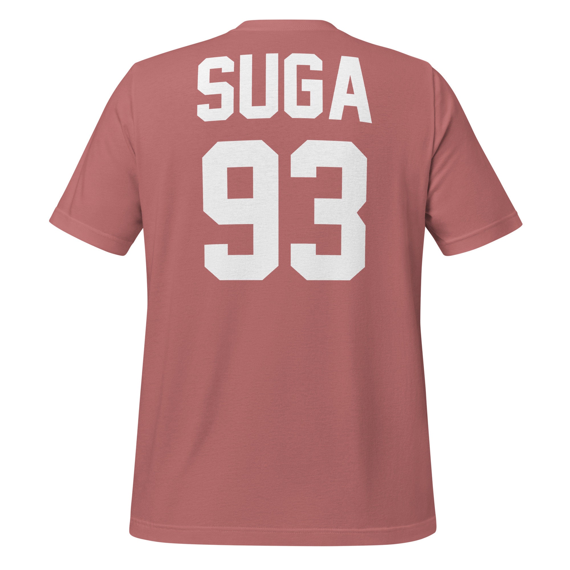 BTS SUGA 93 • Bias T-shirt • Birth Year Jersey - Etsy