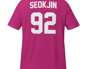 BTS Seokjin 92 • Bias T-shirt • Birth Year Jersey - Etsy