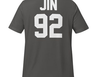 BTS Jin 92 • Bias T-shirt • Birth Year Jersey - Etsy