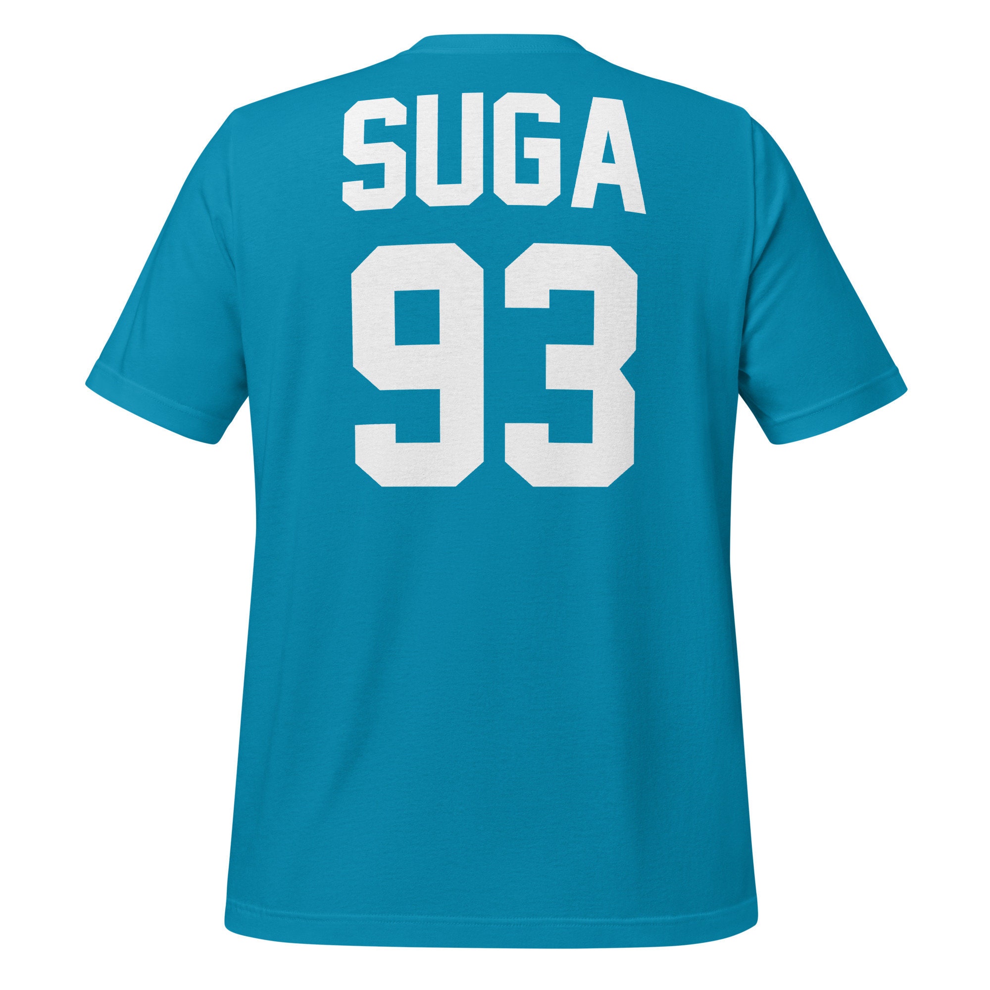 BTS SUGA 93 • Bias T-shirt • Birth Year Jersey - Etsy