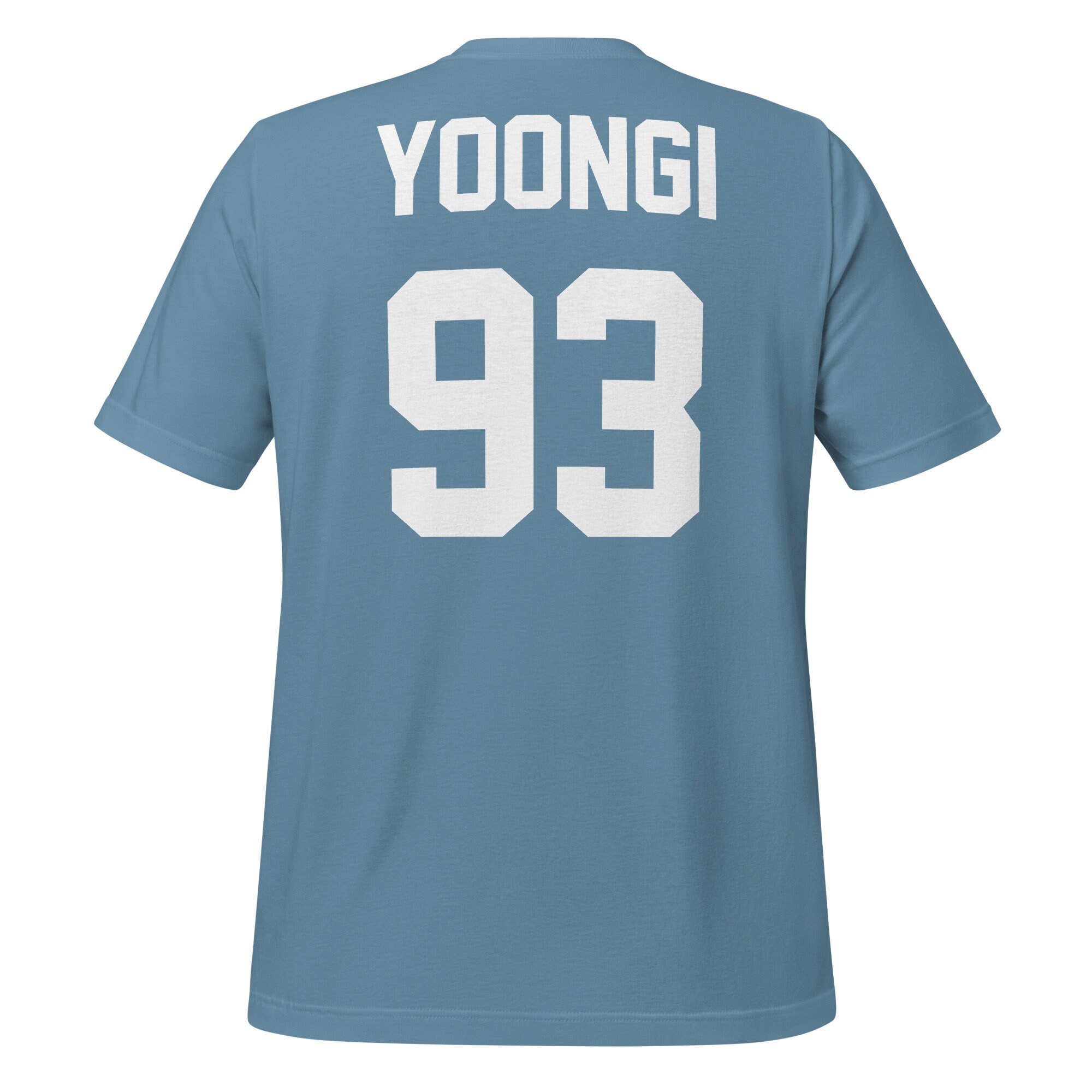 BTS Yoongi 93 • Bias T-shirt • Birth Year Jersey - Etsy