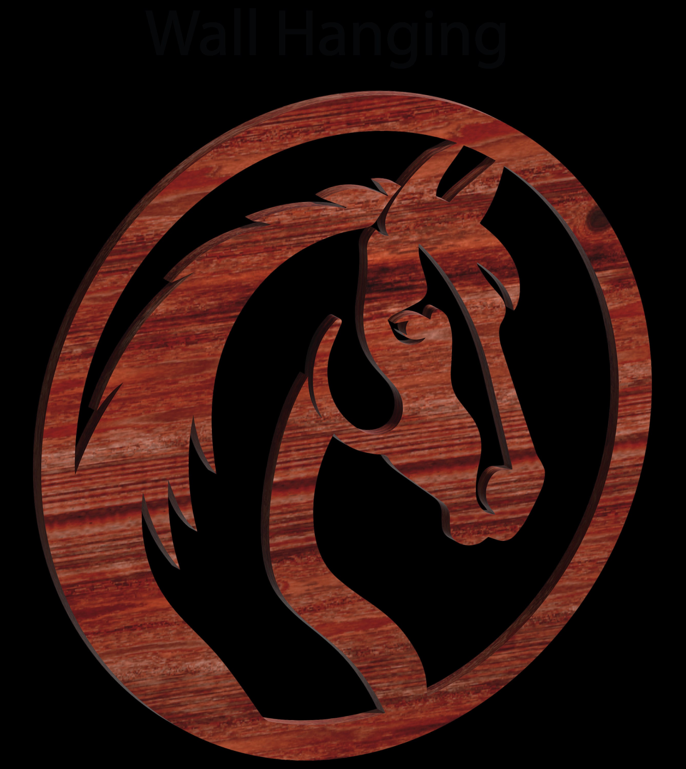 Horse three Variations Scroll Saw Pattern Etsy
