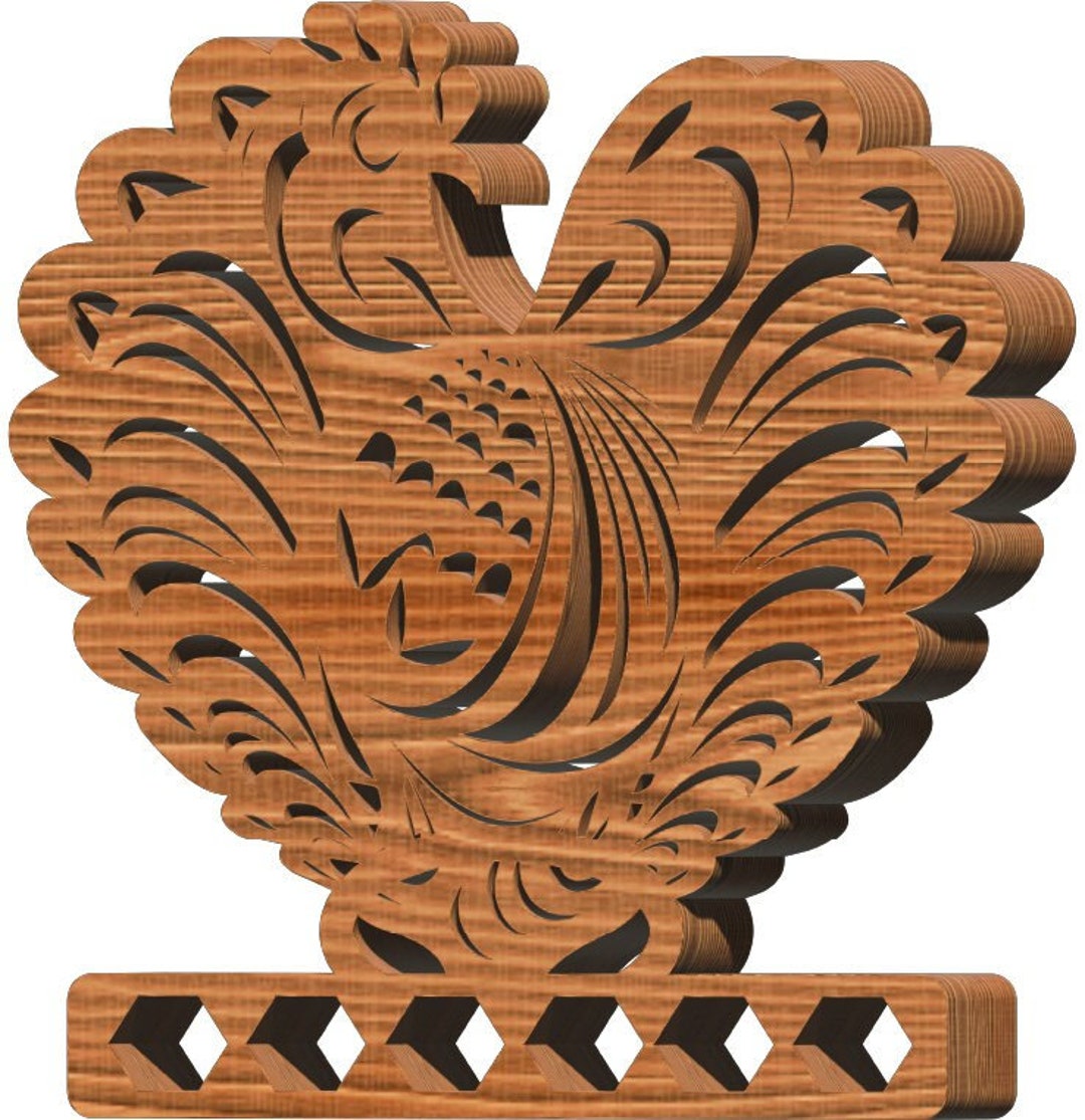 Thanksgiving Turkey Scroll Saw Patterns (Download Now) Etsy