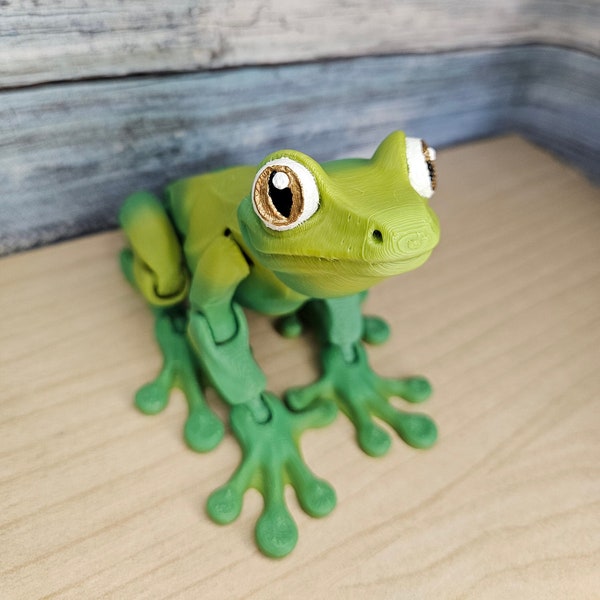 Flexi Tree Frog with Magnets! Cute sticky frog. Stick to fridge. Office shop garage home school locker. Trending popular 2024. Best quality.