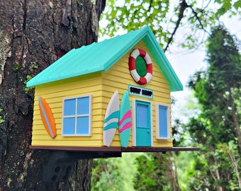 Surf Shack Birdhouse