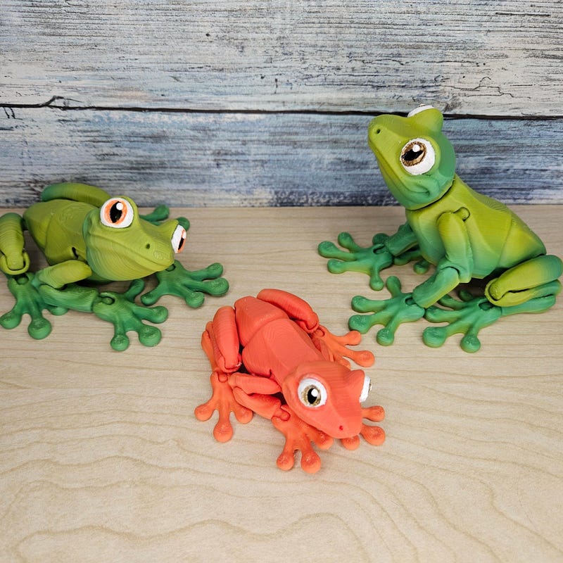 Frog Stick Etsy