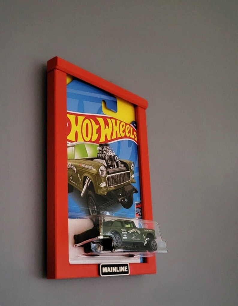 Hot Wheels Display Case. Wall Mount or Display on a Shelf or Table