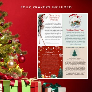 Printable Christmas Prayers - Etsy
