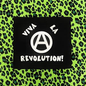 The Adicts-Inspired Viva La Revolution Punk Patch
