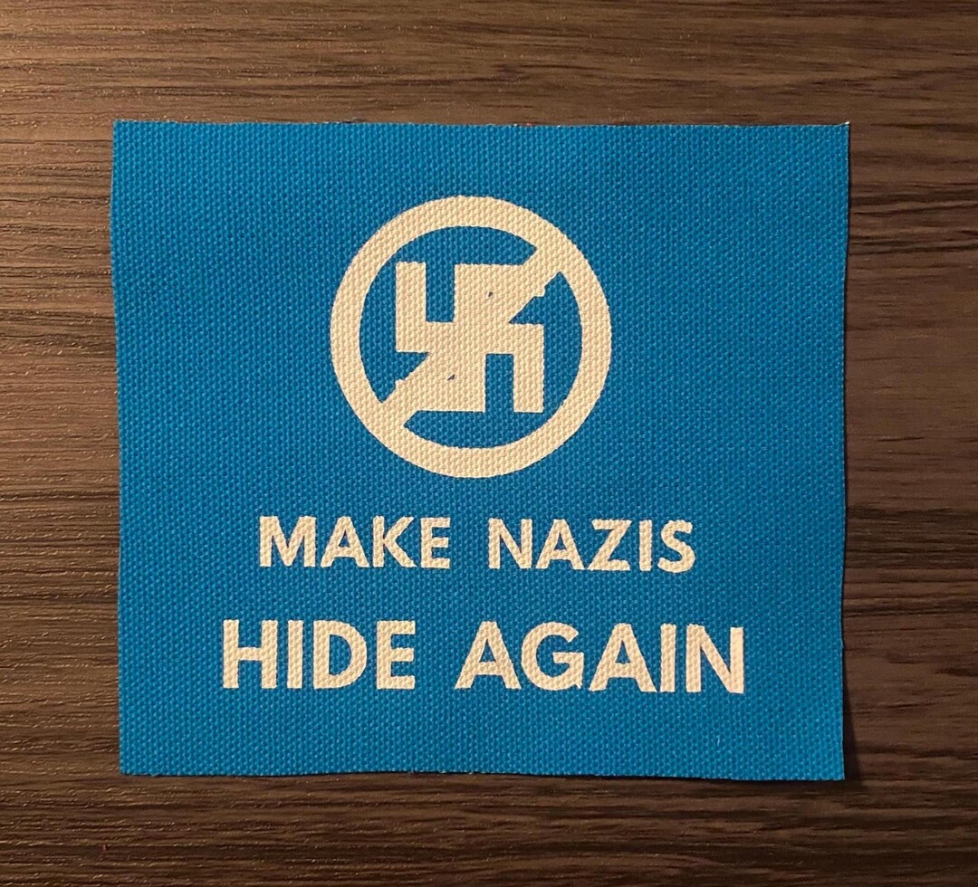 Anti-racism/anti-racist Make Nazis Hide Again Punk Rock Patch - Patches ...
