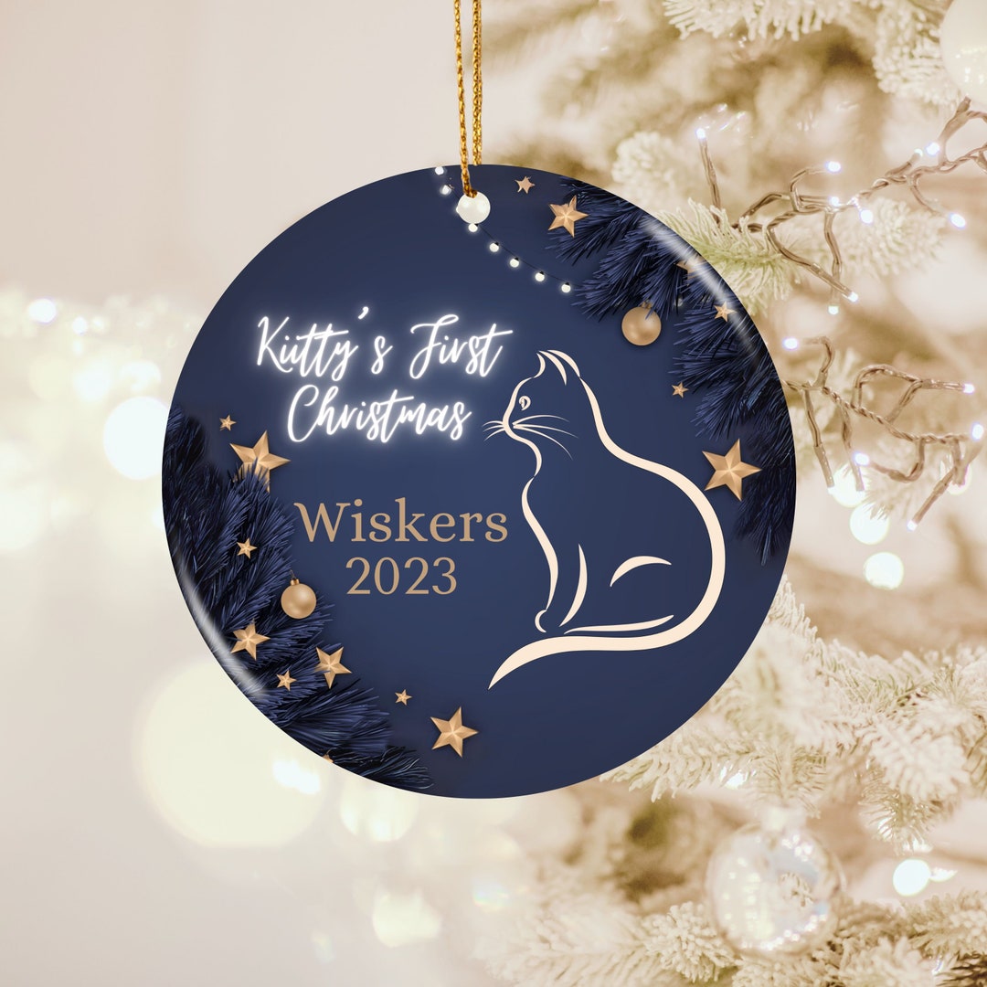 Kitty's First Christmas Ornament 