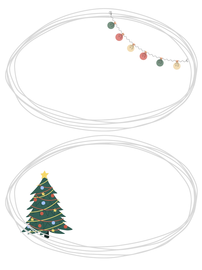 Printable Christmas Gift Labels Etsy