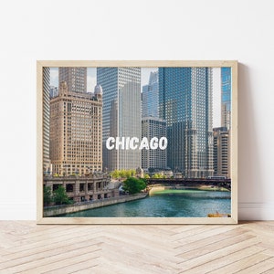Chicago Wall Art | Chicago Digital Download Print | Digital Prints | Chicago Print Download | Digital Download | Art Prints Download