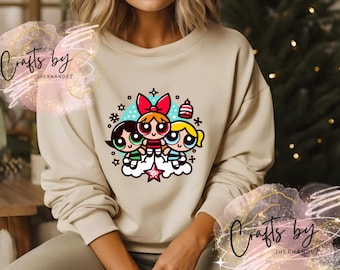 T-shirt fille Powerpuff vintage années 2000 enfant moyen 5/6