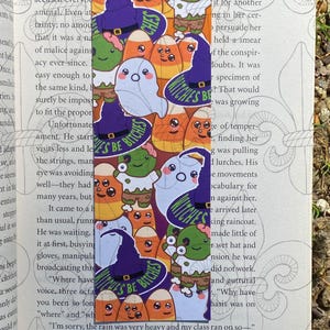 Halloween Stickers Bookmark