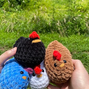 Chicken Crochet Plushie