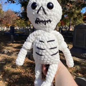 Handmade Crochet Skeleton Plushie