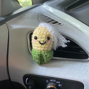 Crochet Plushie Corn Car Buddy