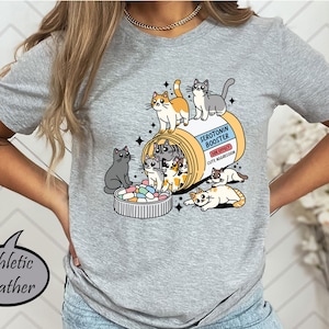 Serotonin Booster Cats Shirt, Happy Cat Happy Owner Shirt, Therapy Shirt, Feelings Shirt, Serotonin Booster Shirt, Positive Vibes Tee