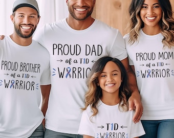 Custom T1D Family Shirt, Type 1 Diabetes Warrior Support Tee, Proud Mom Dad Shirt, Personalized Diabetes Awareness Tee, Type 1 Diabetes Gift