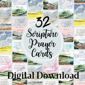 Schrift Memory Vers Card Set, Comfort Bibel Vers Notecard, christliches Gebet Lesezeichen, Ermutigung spirituellen Segen Versprechen Geschenkanhänger