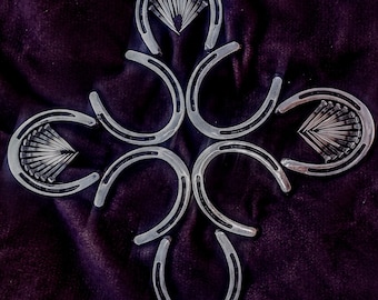 Cruz de herradura de hierro occidental