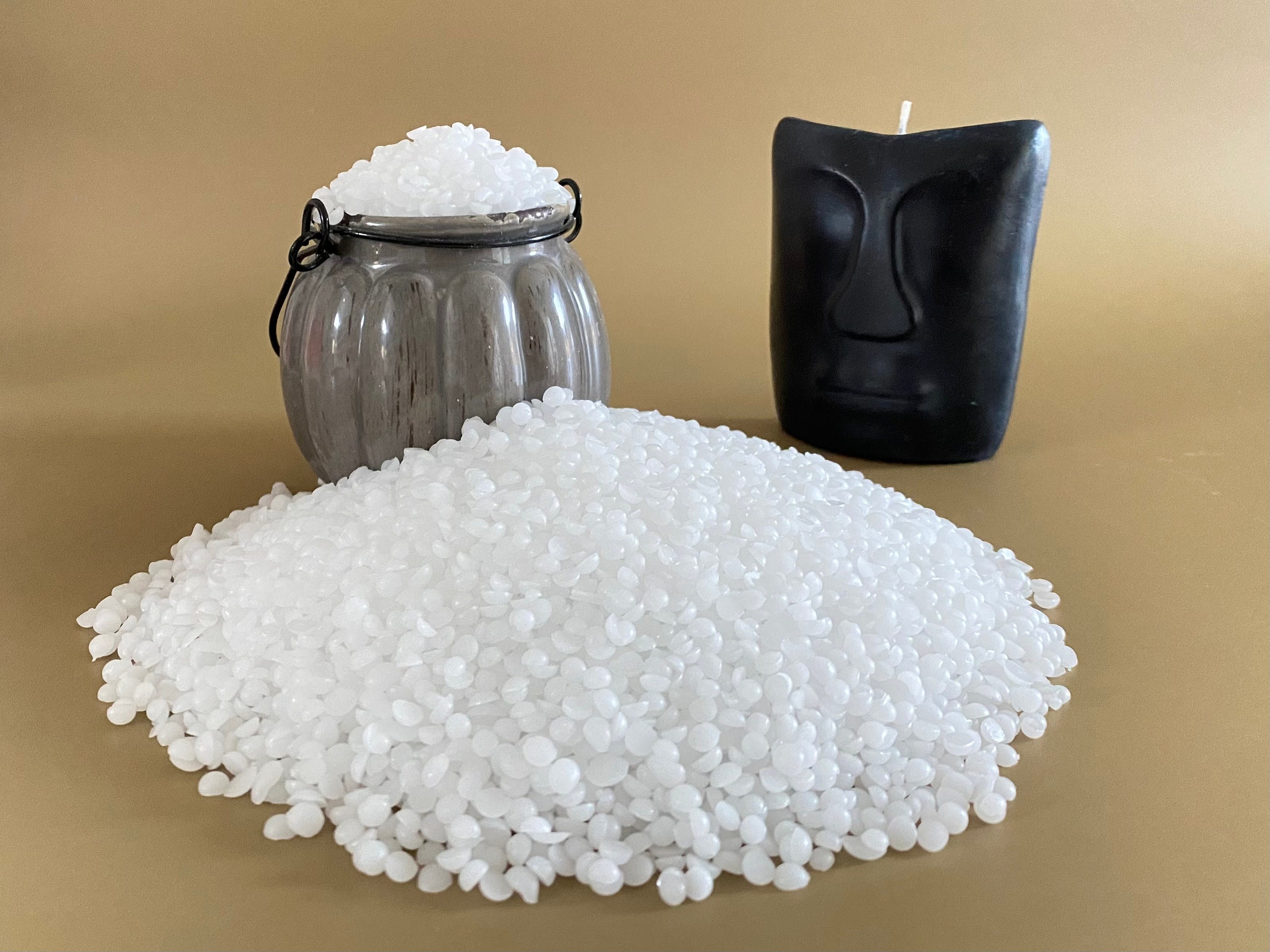Miscela Di Paraffina Alta Fusione Per Candele – 11,3 Kg – Ideale Per Pilastri, Votive E Contenitori – Con Cera D'api - 2