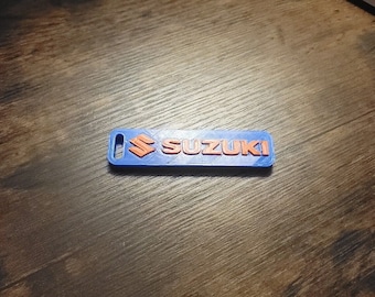 Suzuki motorcycle keychain