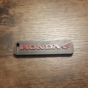 Honda motorcycle keychain