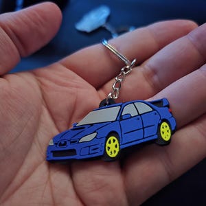 Subaru WRX Hawkeye keychain