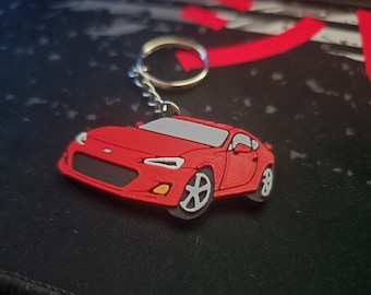 Subaru BRZ Toyota GR86 keychain