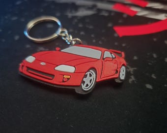 MK4 Toyota Supra Keychain