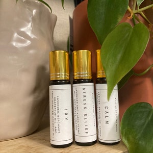 Mezclas de rodillos de aceites esenciales - juego de tres