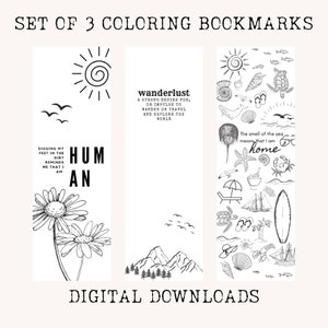 Bookmarks - digital download