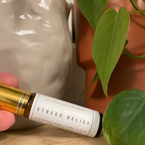 Essential Oil Roller Blends and Perfume - STRESS RELIEF