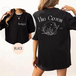 Witchy Bachelorette Shirt, Witchy Bride Tarot Card Shirt, Halloween Bachelorette Party Shirt, The Coven, Celestial Bach, Gothic Wedding Tee
