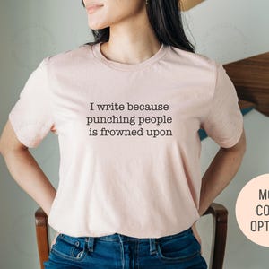 Gifts For Writers, Funny Grammar Shirt, Funny Teacher Shirt, English Teacher Shirt, Writer Shirt, Writer Gift, Author Journalist Poet Gift