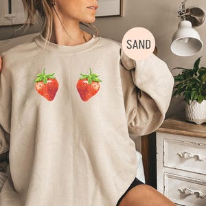 Strawberries, Aesthetic Fruit Shirt, Fruit Shirt, Vintage Graphic Shirt, Foodie Gift, Aesthetic Tee, Foodie, Plant Lover Shirt, Gardener Tee