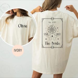Witchy Bachelorette Shirt, Brides Coven Shirt, Halloween Bachelorette Party Shirt, Witchy Bride Tarot Card Shirt, The Coven, Celestial Bach