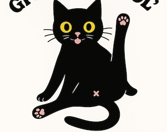 Razzle Dazzle Cat PNG