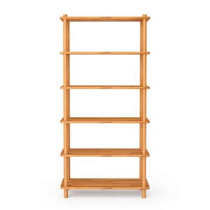 Handmade Beech Wood Bookshelf | Open Shelving Room Divider - Etsy
