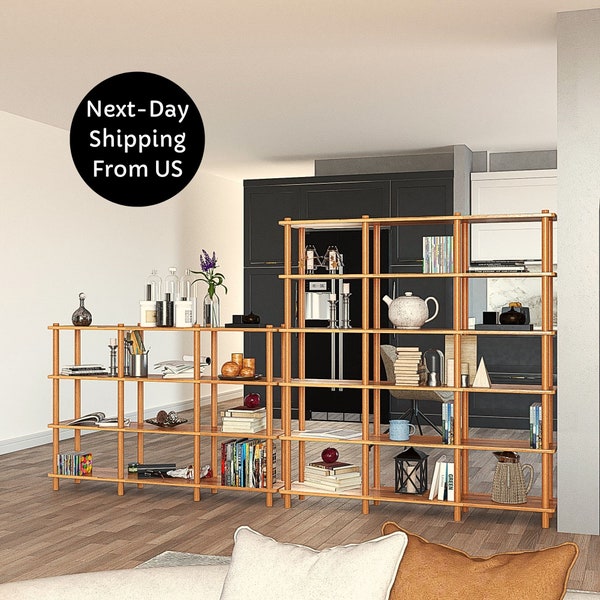 Wood Room Divider Etsy