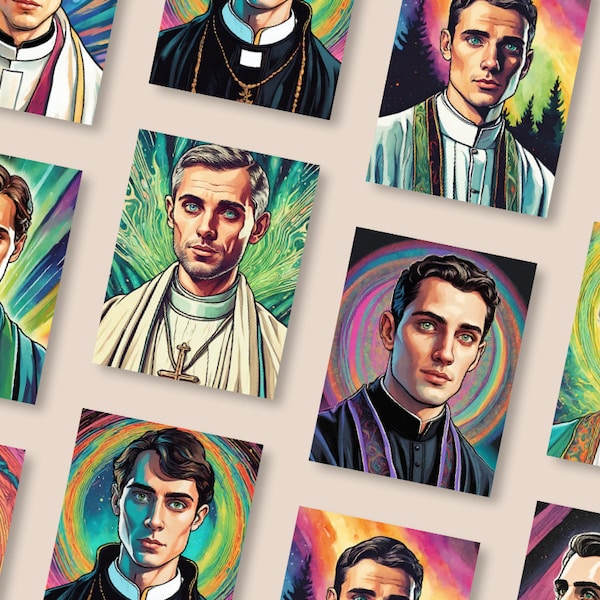 Hot Priest Calendar Etsy