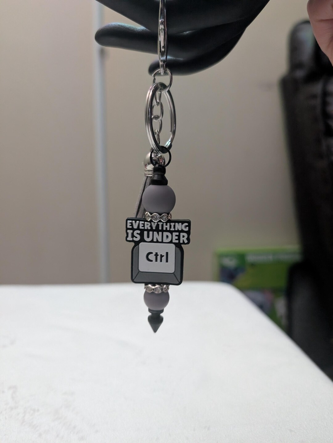 Keyboard Keychain - Etsy