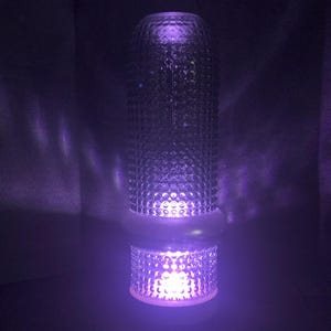 Cone Glass with LED Lighting