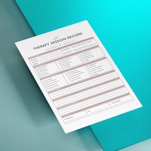 Social worker progress note template