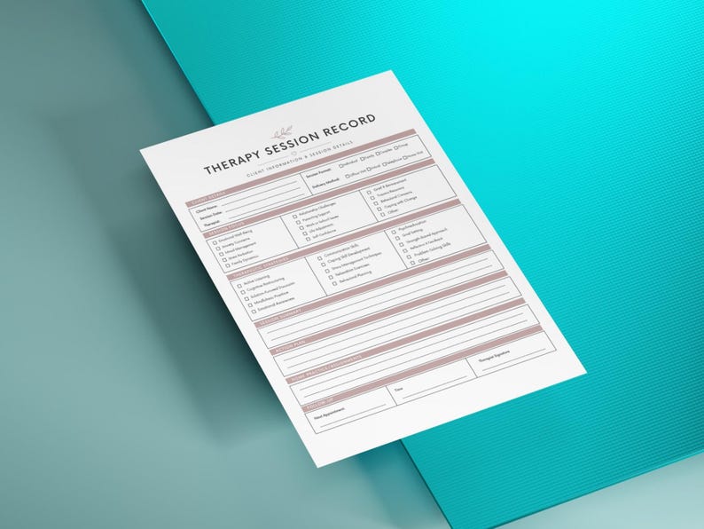 Social worker progress note template